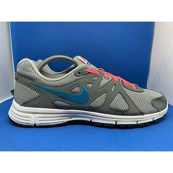 NIKE Revolution 2 Running Athletic Shoes Sneakers 554902-006 Lace Up Womens Sz 9 - Picture 2 of 11